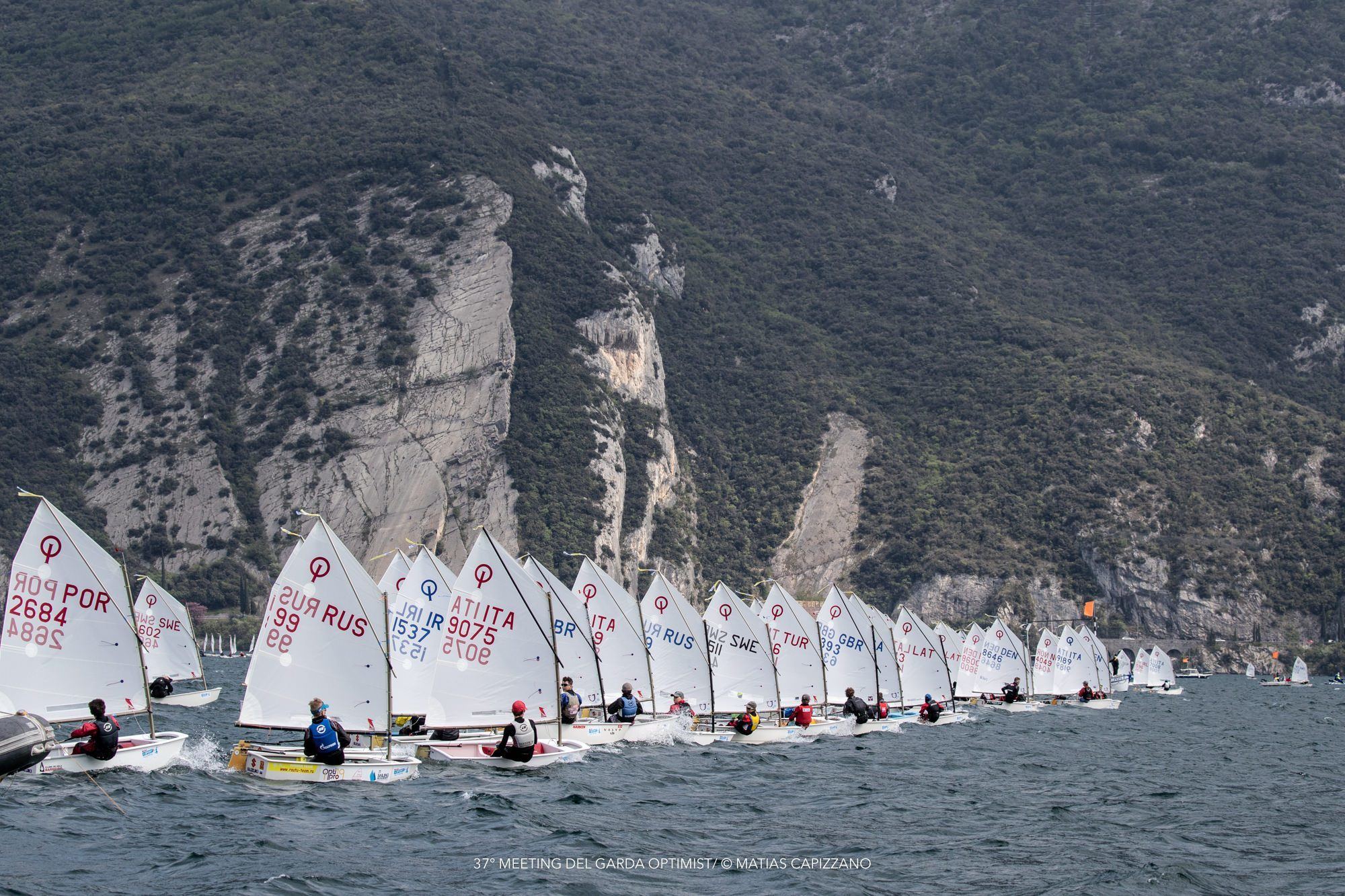 37° MEETING DEL GARDA OPTIMIST© Matias Capizzano